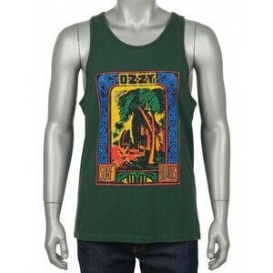 Vtg 90s Ozzy Surfboards Grunge Tank Top Shirt M USA Made Surfer Skate Hawaii Y2K